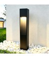 Svart trädgårdslampa - 13W, 100 cm, IP65 utomhus, inkl. ljuskälla