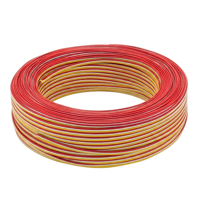 100m 1,2mm² CCT kabel - 3-ledare (16AWG), 12-24V för LED-strip