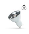 6W LED spotlight, 10° - 230V, GU10