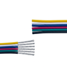 5m 1,2mm² RGBCCT kabel - 6-ledare (16AWG), 12V-24V för LED-strip
