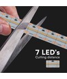 V-Tac 5m 22W/m LED-strip - 24V, IP20, 4000K, 700 LED per meter