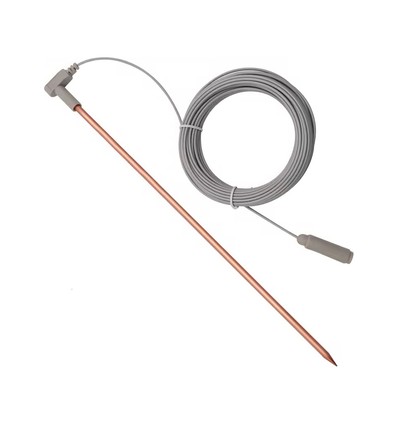 Jordspett för mattor - Earthing, 12m kabel