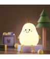 MOCHI Päron Nattlampa för Barn - Silikon, RGB + Varmvit