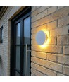 DOME vägglampa 18W - CCT, IP65, vit