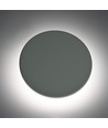 Dome 18W rund LED-vägglampa - IP65, CCT, vit