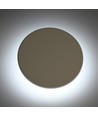 Dome 18W rund LED-vägglampa - IP65, CCT, vit