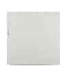 60x60 Troldtekt panel + ram med fjädrar - Höjd: 12,5mm, komplett set med dimbar driver, 36W