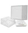 6 st. Troldtekt panel + ram - 60x60, dimbar driver
