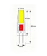 G4 1,5W dimbar KAPPA2 LED-lampa - 12/24V AC/DC
