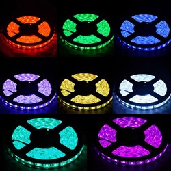 RGB LED strips V-Tac 7W/m RGB stänksäker LED strip - 5m, 60 LED per. meter