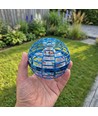 Hover Orb flygande boll med RGB-ljus - Ø9,5 cm, blå, perfekt för barn och barnsliga själar