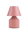 Laddningsbar LED-bordslampa - Rosa, touch-dimbar, 3-i-1, IP20 inomhus
