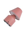 Laddningsbar LED-bordslampa - Rosa, touch-dimbar, 3-i-1, IP20 inomhus