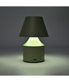 Laddningsbar LED bordslampa - Grön, touch dimbar, 3i1, IP20 inomhus