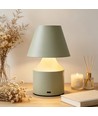 Laddningsbar LED bordslampa - Grön, touch dimbar, 3i1, IP20 inomhus