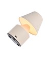 Laddningsbar LED-bordslampa - Creme, touch-dimbar, 3-i-1, IP20 inomhus