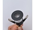 Sauna downlight svart - 24V DC, RA93, 1,1W, 3m sladd, Hål: Ø3 cm, Mått: Ø3,5 cm