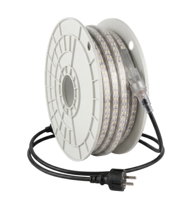 15m LEDlife ridbana strip på rulle - 230V, IP67, 180 LED/m, 11W/m, 1100 lm/m