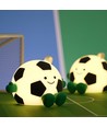MOCHI Fotboll nattlampa i mjuk silikon - uppladdningsbar, färgskiftande + varmvit