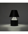 Laddningsbar LED-bordslampa - Svart, touch-dimbar, 3-i-1, IP20 inomhus