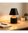 Laddningsbar LED-bordslampa - Svart, touch-dimbar, 3-i-1, IP20 inomhus