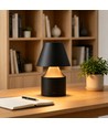 Laddningsbar LED-bordslampa - Svart, touch-dimbar, 3-i-1, IP20 inomhus