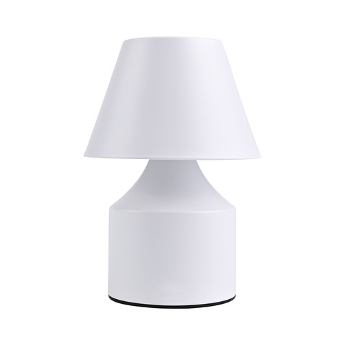 Laddningsbar LED bordslampa - Vit, touch dimbar, 3-i-1, IP20 inomhus