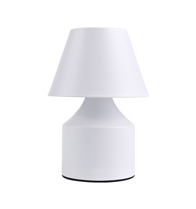 Laddningsbar LED bordslampa - Vit, touch dimbar, 3-i-1, IP20 inomhus