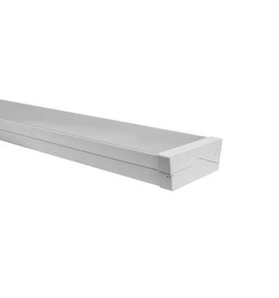 120cm 28W Limea Comfort LED-armatur - 3CCT, UGR19, IP20, vit, 1200x170x60mm