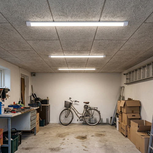120cm 40W komplett LED-armatur - 6 års garanti, 120lm/W