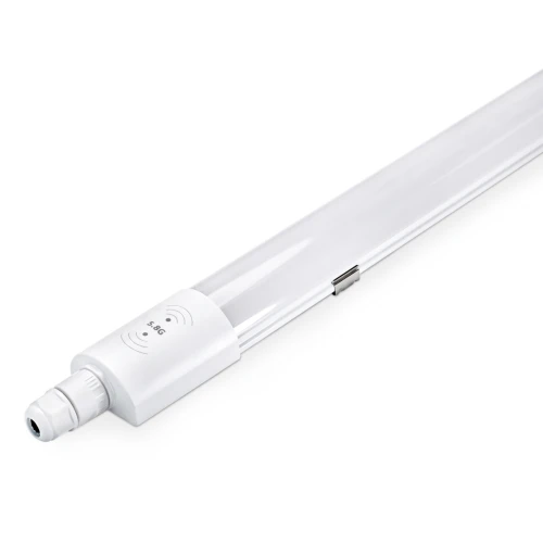 120cm HICRI PRO sensorarmatur 36W - Vidarekopplingsbar, mikrovågssensor, RA93, 120lm/W, IP65