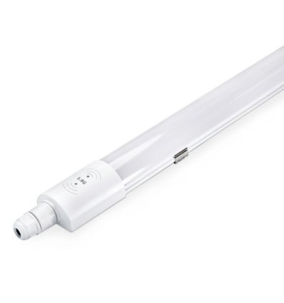 120cm HICRI PRO sensorarmatur 36W - Vidarekopplingsbar, mikrovågssensor, RA93, 120lm/W, IP65