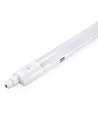 120cm HICRI PRO sensorarmatur 36W - Vidarekopplingsbar, mikrovågssensor, RA93, 120lm/W, IP65