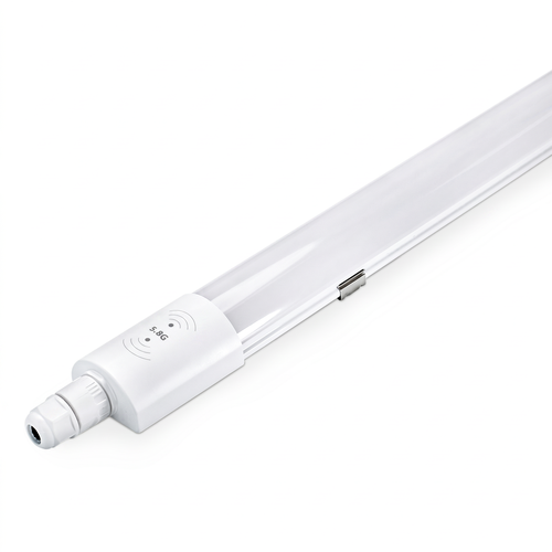 150cm HICRI PRO sensorarmatur 46W - Vidarekopplingsbar, mikrovågssensor, RA93, 130lm/W, IP65