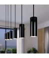 E14 Lamphållare & takkopp, Designer - Svart, 2m sladd