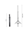 280cm Tripod stativ för fotoljus