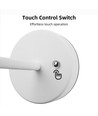 Laddningsbar LED-bordslampa Inne/ute - Vit, touch-dimbar, 3-i-1, IP20 inomhus