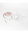 Badrumsstrip, 12W/m 2m vattentät - 2 meter sladd, 24V, COB LED