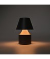 Laddningsbar LED-bordslampa - Grå, touch-dimbar, 3i1, IP20 inomhus