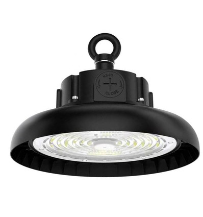 100W Solara LED high bay 190lm/w - IP65, Sosen driver, 0-10V dimbar, 5 års garanti