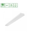 150cm 36W Limea Comfort LED-armatur - 3CCT, UGR19, IP20, vit, 1500x170x60mm