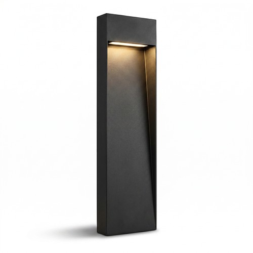 Svart trädgårdslampa - 11W, 80 cm, IP65 utomhus, inkl. ljuskälla