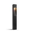 Svart trädgårdslampa - 13W, 100 cm, IP65 utomhus, inkl. ljuskälla