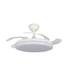60W LED-taklampa med fläkt - CCT, vit, inkl. fjärrkontroll