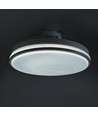 60W LED-taklampa med fläkt - CCT, vit, inkl. fjärrkontroll