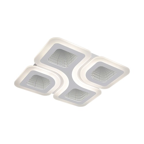 70W LED taklampa dimbar - CCT 3-i-1, vit, inkl. fjärrkontroll, dekorativ taklampa