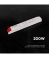 200W / 12V DC strömförsörjning för LED-strips - 16.5A, IP44 våtrum