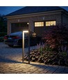 V-Tac 10W LED trädgårdslampa - Svart, 3000K, IP65, 6 års garanti