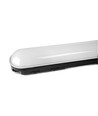 150cm 50W svart LED-armatur - IP65, 5000K, överkopplingsbar