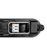 150cm 50W svart LED-armatur - IP65, 5000K, överkopplingsbar